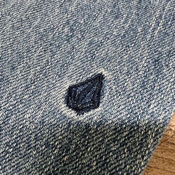 Volcom Womens Blue Liberator High Rise Whiskered Straight Jeans Size 27 - Picture 11 of 11